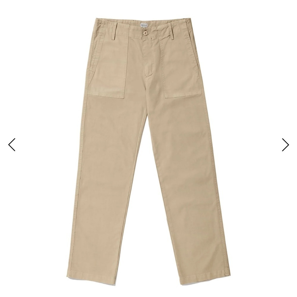 KULE THE CITY PANTS Size 10 Sand NWT